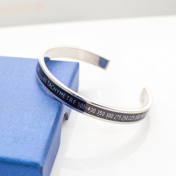 Stainless Steel Watch Cuff Bracelet Bangle - Picture 8 of 9